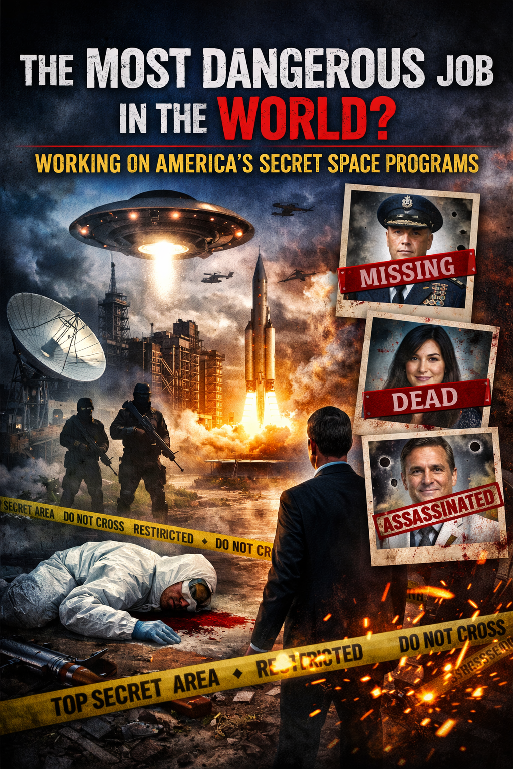 Editorial illustration of the aerospace-scientist investigations story